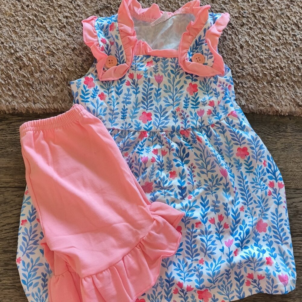Girls Spring Short Set